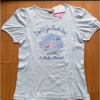 メゾピアノジュニア(mezzo piano junior)の新品 メゾピアノ ジュニア カットソー Tシャツ(Tシャツ/カットソー)