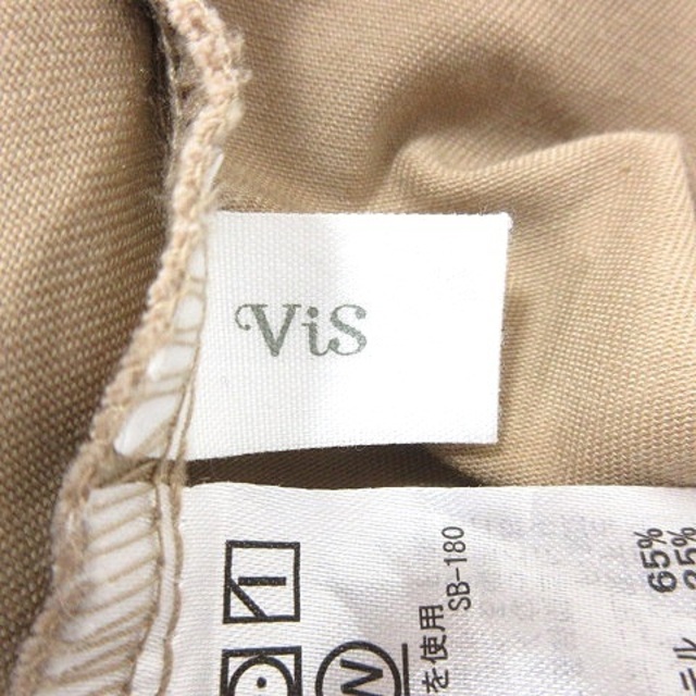 ViS(ヴィス)のビス ViS フレアスカート ロング F ベージュ /MN レディースのスカート(ロングスカート)の商品写真