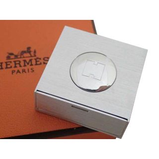 エルメス(Hermes)のエルメス HERMES  フォトスタンド H ロゴ メタル シルバー ユニセックス 送料無料【中古】 e53709a(その他)