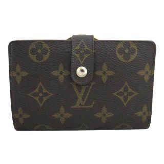 ルイヴィトン(LOUIS VUITTON)のルイ ヴィトン LOUIS VUITTON 二つ折り財布 モノグラム ポルトフォイユ ヴィエノワ モノグラムキャンバス ブラウン ユニセックス M61674 送料無料【中古】 e53721a(財布)