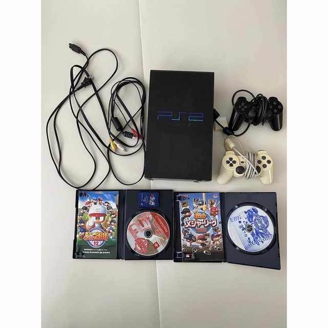 PlayStation2(プレイステーション2)のPlayStation2本体　ゲーソフト エンタメ/ホビーのゲームソフト/ゲーム機本体(家庭用ゲーム機本体)の商品写真