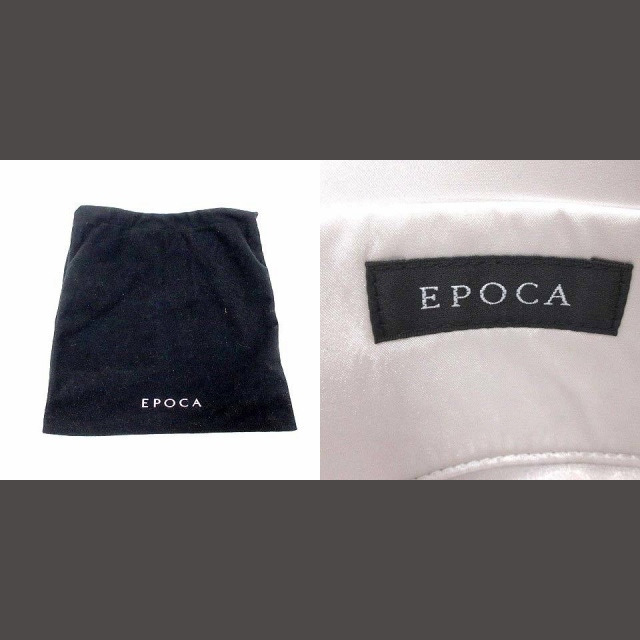 EPOCA(エポカ)のエポカ パーティーバッグ ショルダー チェーン ビジュー 銀色 シルバーカラー レディースのバッグ(クラッチバッグ)の商品写真