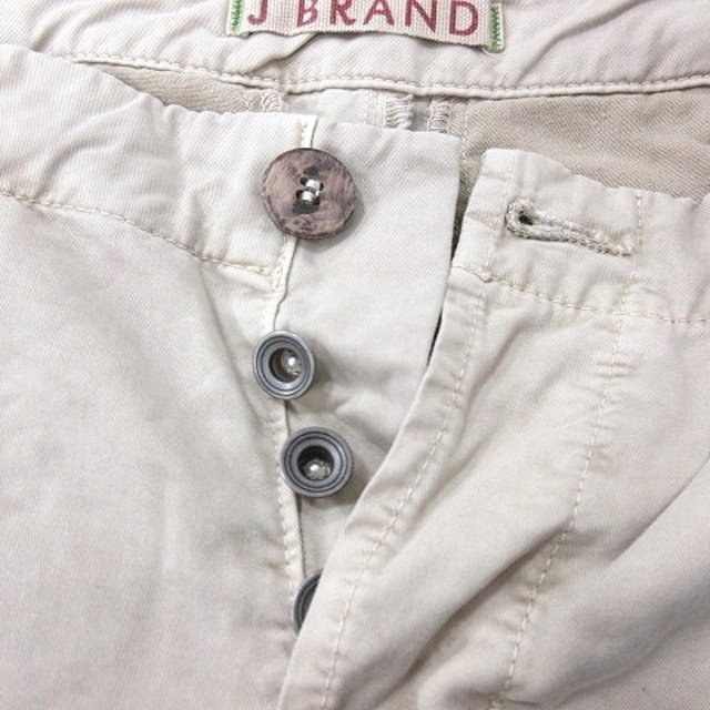 J BRAND(ジェイブランド)のジェイブランド テーパードパンツ ボタンフライ 24 ライトベージュ レディースのパンツ(その他)の商品写真