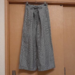 ナイスクラップ(NICE CLAUP)のグレーンチェックパンツ(カジュアルパンツ)