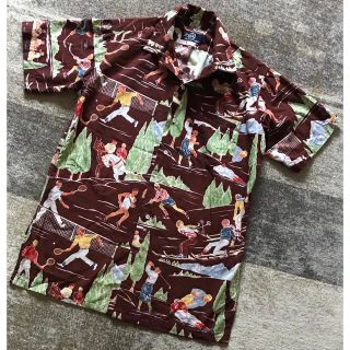 ポロラルフローレン(POLO RALPH LAUREN)の幻の逸品 80's vintage ラルフローレン スポーツ柄 アロハシャツ M(シャツ)