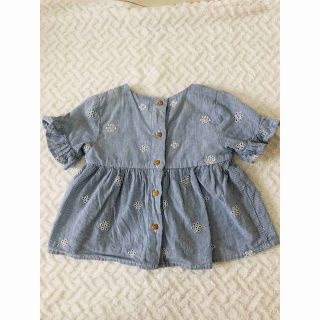 ザラキッズ(ZARA KIDS)のベビー服　半袖　6-9ヶ月　ZARA(Ｔシャツ)