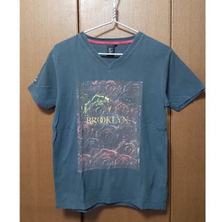 カールカナイ(Karl Kani)のKARLKANIカールカナイ 半袖Tシャツ チャコール  Mサイズ(Tシャツ/カットソー(半袖/袖なし))