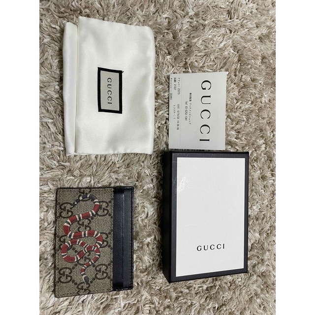 Gucci(グッチ)のグッチ　カードケース メンズのファッション小物(名刺入れ/定期入れ)の商品写真