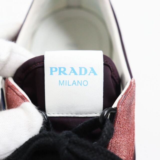 PRADA - 美品○PRADA プラダ 2EG276 スウェードレザー×ナイロン ラバー