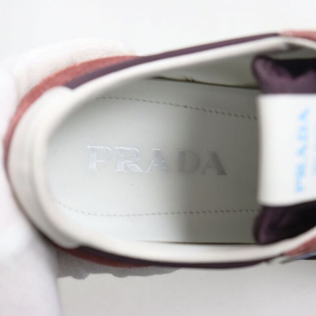 PRADA - 美品○PRADA プラダ 2EG276 スウェードレザー×ナイロン ラバー