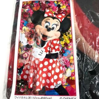 ディズニー(Disney)の入手困難 蜷川実花 イマジニングザマジック ミニー ワイドタオル ディズニー(タオル)