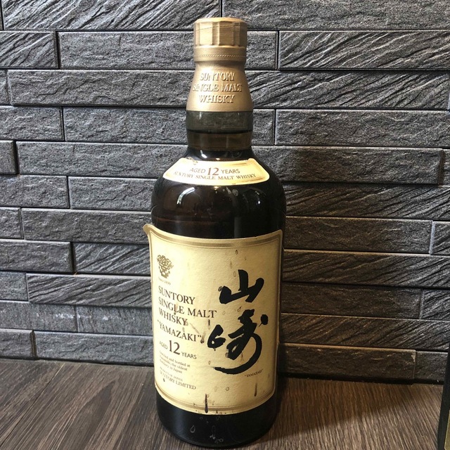 食品/飲料/酒山崎12年　新品　未開封　箱無し