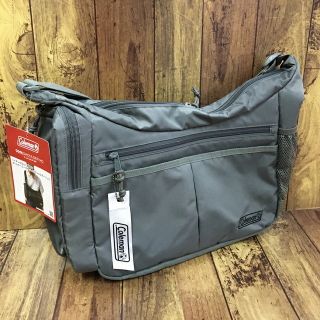 コールマン(Coleman)のColeman COOL SHOULDER MD クールショルダーMD シャイングレー  バッグ キャンプ 2185770 旅行 未使用【中古】【004】(ショルダーバッグ)