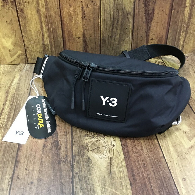 Y-3(ワイスリー)のY-3 HD3326 ウエストバッグ ブラック ヨージヤマモト【中古】【004】 メンズのバッグ(ウエストポーチ)の商品写真