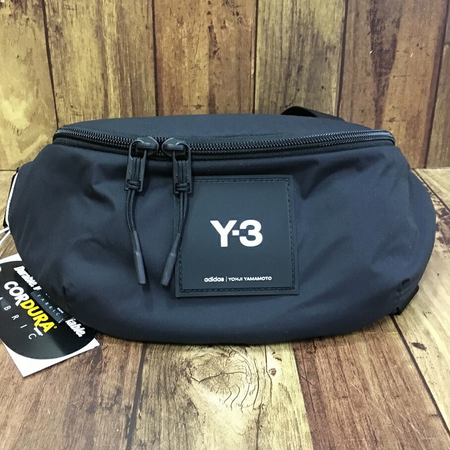 Y-3(ワイスリー)のY-3 HD3326 ウエストバッグ ブラック ヨージヤマモト【中古】【004】 メンズのバッグ(ウエストポーチ)の商品写真