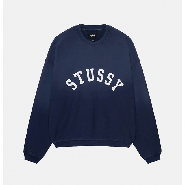 STUSSY SUN FADED OVERSIZED CREW