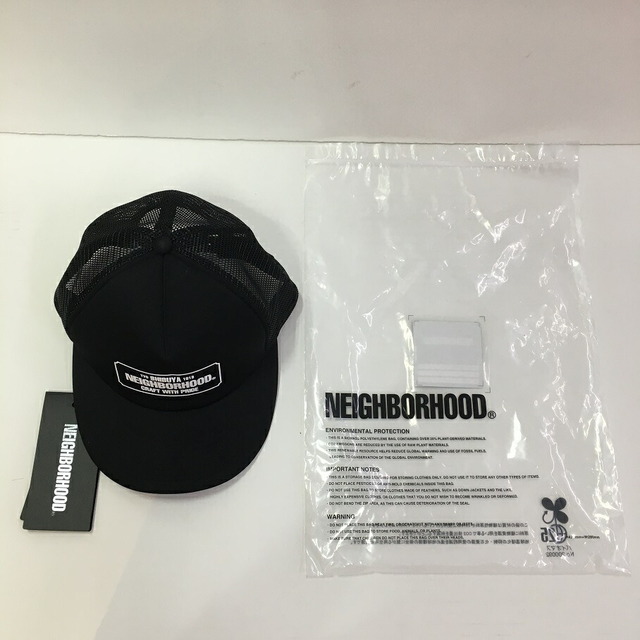 NEIGHBORHOOD 渋谷限定 NH MESH CAP BLACK