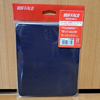 バッファロー(Buffalo)のBUFFALO BPD04BLA マウスパッド(その他)