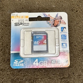 SDカード　4GB 未使用品(PC周辺機器)
