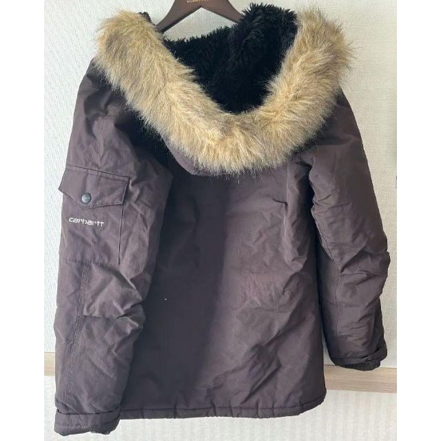 carhartt(カーハート)の古着 即発送 カーハート ずっしり暖か防寒ボアジャケット XSサイズ メンズのジャケット/アウター(ダウンジャケット)の商品写真