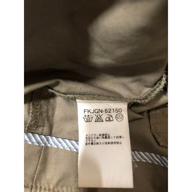 美品　ミッシェルクラン　MICHEL KLEIN カーキミリタリー調パーカー M