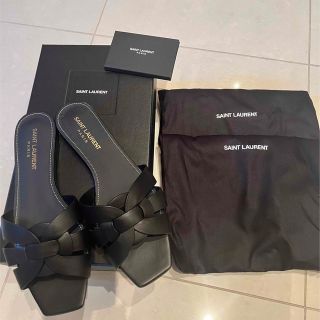 Saint Laurentサンローラン　トリビュートサンダル　美品(サンダル)