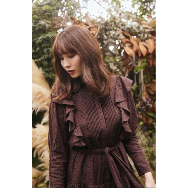 Her lip to - herlipto Two-Tone Ruffled Lace Dressの通販 by