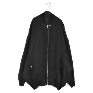 リックオウエンス(Rick Owens)のRick Owens リックオウエンス 23SS JUMBO PETER FLIGHT ジャンボ ピーター フライト ボンバー ジャケット MA-1 ブラック RU01C4795-J(フライトジャケット)