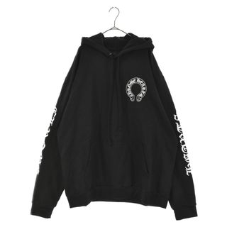 クロムハーツ(Chrome Hearts)のCHROME HEARTS クロムハーツ ×MATTY BOY Chomper Horseshoe Hoodie マッティボーイ チョンパー ホースシュー フーディ プルオーバーパーカー ブラック(パーカー)