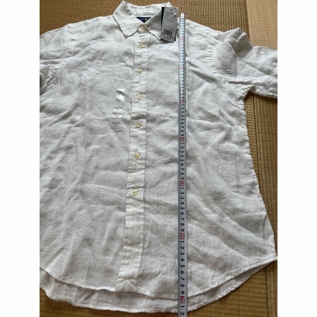 Ralph Lauren(ラルフローレン)のラルフローレン　メンズSサイズ　麻素材　半袖ボタンシャツ メンズのトップス(シャツ)の商品写真