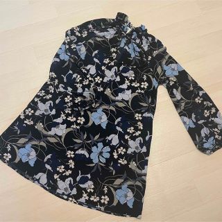 エイチアンドエム(H&M)のH&M 花柄ワンピース(ひざ丈ワンピース)