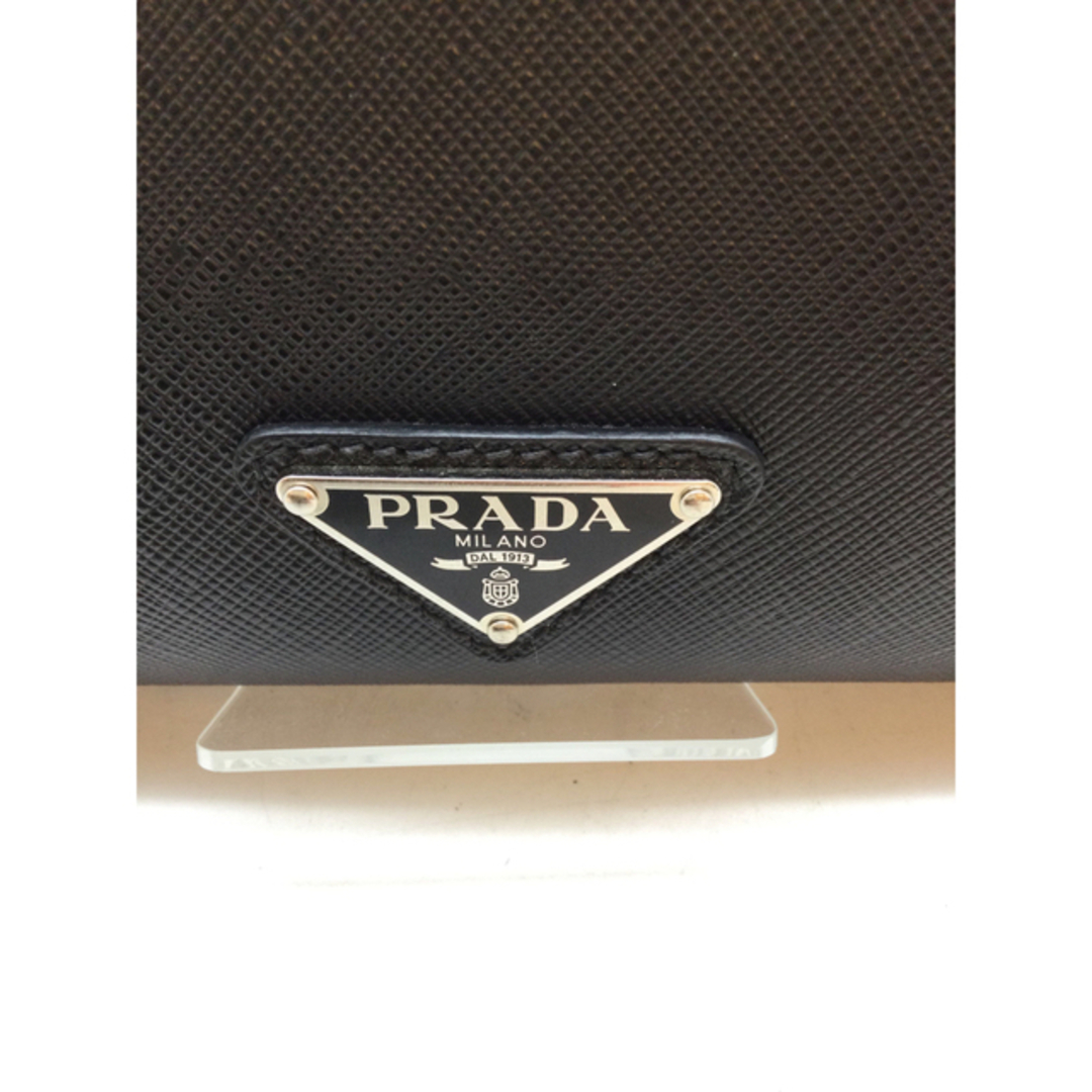 PRADA  クラッチバッグ　サフィアーノ　2VF005 レザー　ブラック 3