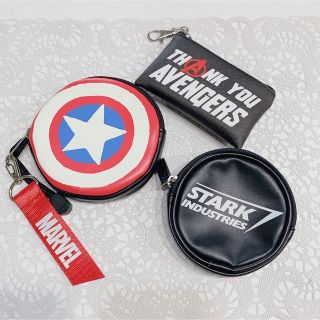 マーベル(MARVEL)のディズニー　マーベル　marvel  コインケース　パスケース　アイアンマン(アメコミ)