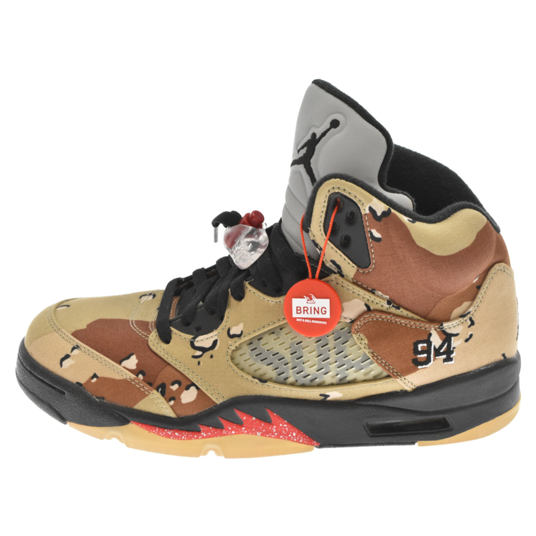 NIKE - NIKE ナイキ 15AW ×SUPREME AIR JORDAN 5 RETRO 824371-201 ...