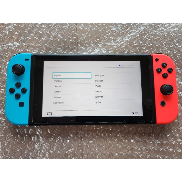 Nintendo Switch(ニンテンドースイッチ)の美品 NINTENDO SWITCH ニンテンドースイッチ バッテリー強化版 エンタメ/ホビーのゲームソフト/ゲーム機本体(家庭用ゲーム機本体)の商品写真