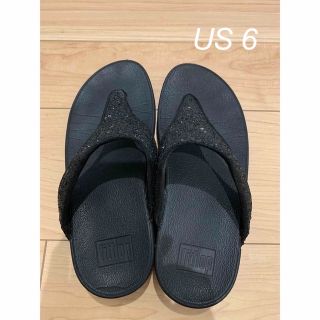 フィットフロップ(fitflop)のfitflop 6 フィトフロップ　サンダル黒(サンダル)