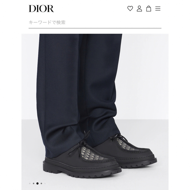 DIOR ボートシューズ　新品未使用　44