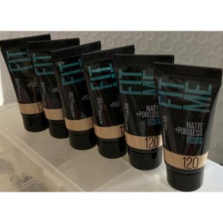 メイベリン(MAYBELLINE)のメイベリン　ファンデーション　フィットミー R120 5ml サンプル　6本(ファンデーション)