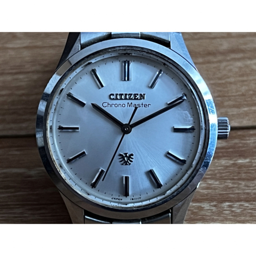 正規品 CITIZEN シチズン クロノマスター メンズ 後期 メダリオン 稼働