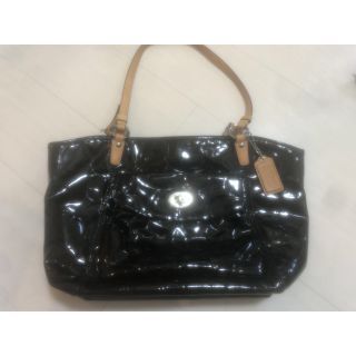 コーチ(COACH)のCOACH  エナメル  バッグ  美品(ショルダーバッグ)