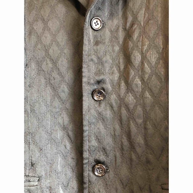 COMME des GARCONS - 90s コムデギャルソン ダイヤ柄ポリエステル3B