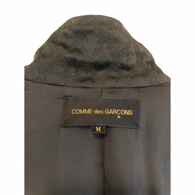 COMME des GARCONS - 90s コムデギャルソン ダイヤ柄ポリエステル3B