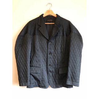 コムデギャルソン(COMME des GARCONS)の90s コムデギャルソン　ダイヤ柄ポリエステル3Bジャケット(テーラードジャケット)