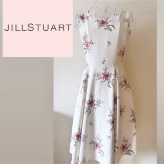 ジルスチュアート(JILLSTUART)のJILLSTUART⭐️即日発送 花柄 ノースリーブ ワンピース(ひざ丈ワンピース)