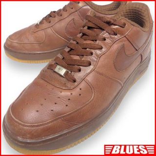 ナイキ(NIKE)のNIKE ナイキ エアフォース1 スニーカー 茶色 29 US11 NR3261(スニーカー)