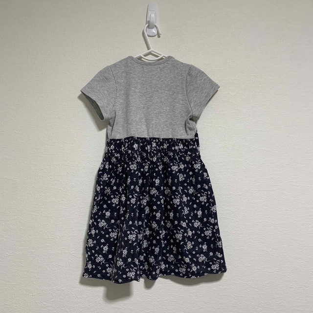 しまむら(シマムラ)のドッキングワンピース キッズ/ベビー/マタニティのキッズ服女の子用(90cm~)(ワンピース)の商品写真