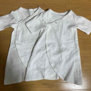 ベルメゾン(ベルメゾン)の【ベルメゾン】 ベビー服 あったか ソフトキルト コンビ肌着 2枚セット ◆ 6(肌着/下着)