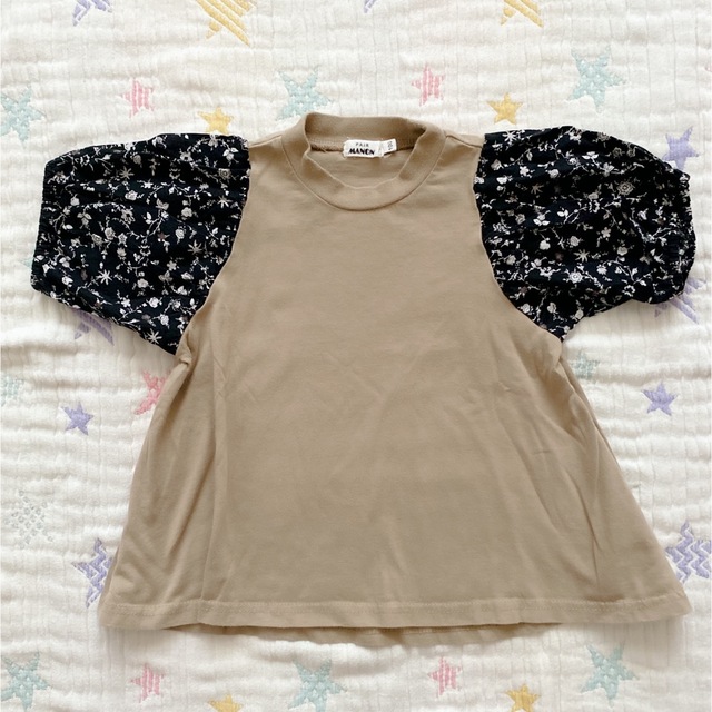 petit main(プティマイン)の☆2点セット100サイズ☆美品☆PAIR MANON(ペアマノン)半袖Tシャツ☆ キッズ/ベビー/マタニティのキッズ服女の子用(90cm~)(Tシャツ/カットソー)の商品写真