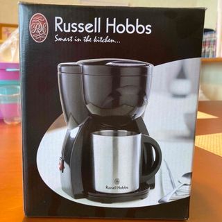 ☆新品未使用☆Russell Hobbs☆パーソナルコーヒーメーカー☆マグ付き☆(コーヒーメーカー)