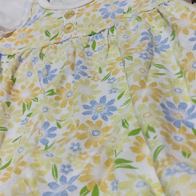 【＊ Baby ＊】夏 女の子 上下セット 明るめちゃん(*˙︶˙*) キッズ/ベビー/マタニティのベビー服(~85cm)(ワンピース)の商品写真